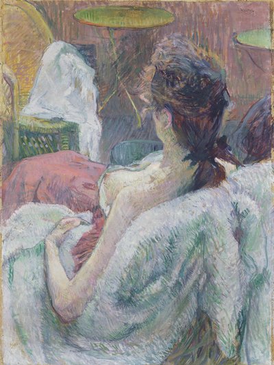 Das Modell ruht von Henri de Toulouse Lautrec