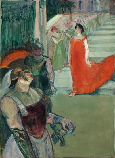 Opera „Messalina” w Bordeaux autorstwa Henri de Toulouse-Lautrec