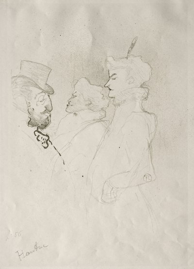 Dlaczego nie? Raz nie jest nawykiem autorstwa Henri de Toulouse-Lautrec
