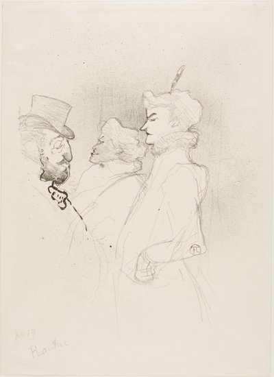 Dlaczego nie?... Raz się nie liczy autorstwa Henri de Toulouse-Lautrec