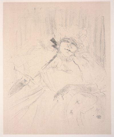 Yvette Guilbert autorstwa Henri de Toulouse Lautrec