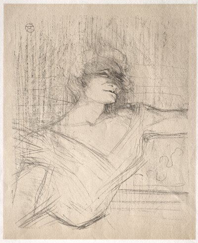 Yvette Guilbert: W kleju autorstwa Henri de Toulouse-Lautrec