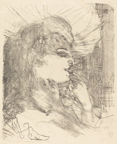 Anna Held, 1896. autorstwa Henri de Toulouse Lautrec
