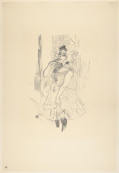 Anna Held, w Wszystkie te panie w teatrze autorstwa Henri de Toulouse-Lautrec
