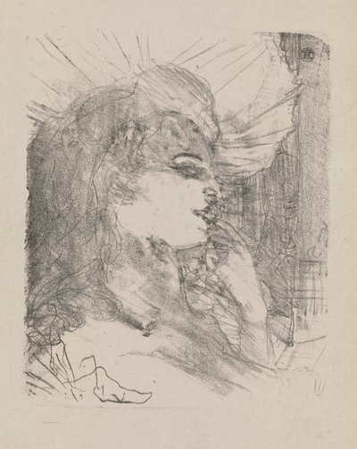 Anna Held, z Portretów d autorstwa Henri de Toulouse-Lautrec