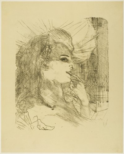 Anna Held, z Treize Litographies autorstwa Henri de Toulouse-Lautrec