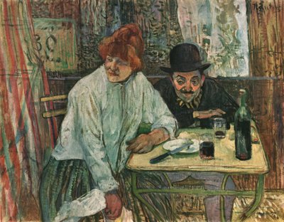 „W kawiarni La Mie”, 1891, 1952. autorstwa Henri de Toulouse Lautrec