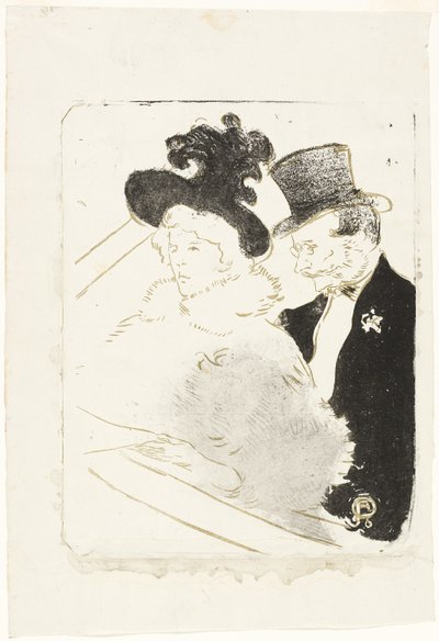 Na koncercie autorstwa Henri de Toulouse Lautrec