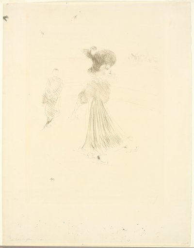 W Lodowym Pałacu autorstwa Henri de Toulouse Lautrec