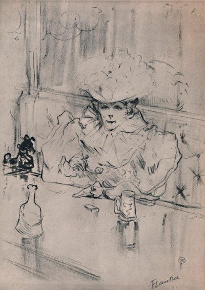 Au Hanneton, c.1898, 1946 autorstwa Henri de Toulouse Lautrec