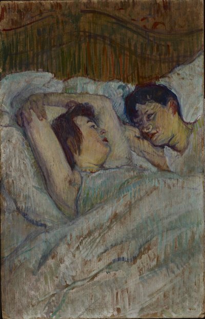 W łóżku, 1892. autorstwa Henri de Toulouse Lautrec