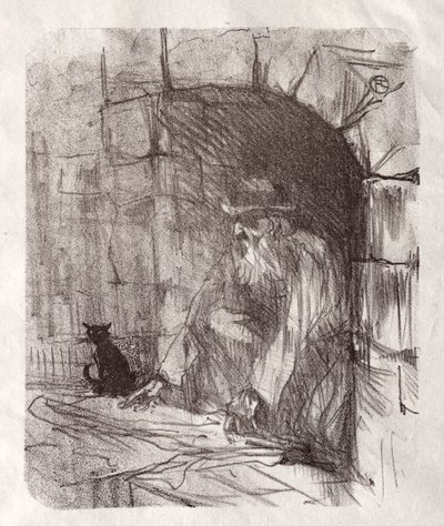 U stóp Synaju: sklep z plecami w Krakowie autorstwa Henri de Toulouse-Lautrec