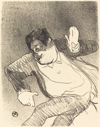 Cadieux – małe kasyno autorstwa Henri de Toulouse Lautrec