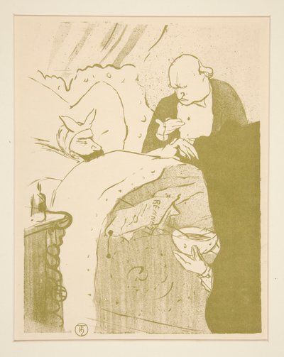Malada Carnota! (Carnot jest chory!) autorstwa Henri de Toulouse-Lautrec