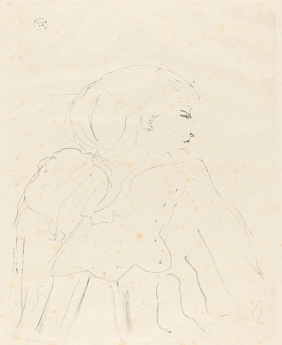 Cassive, 1896. autorstwa Henri de Toulouse Lautrec