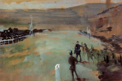 Tor wyścigowy autorstwa Henri de Toulouse Lautrec