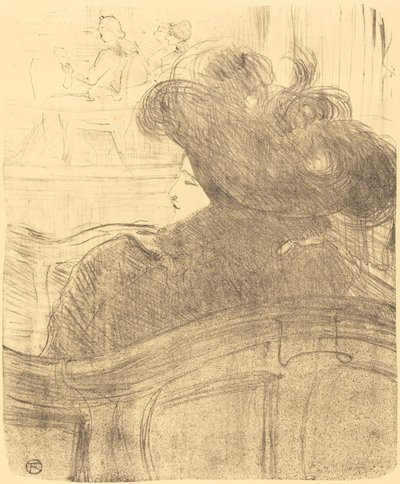 Cleo de Merode autorstwa Henri de Toulouse Lautrec