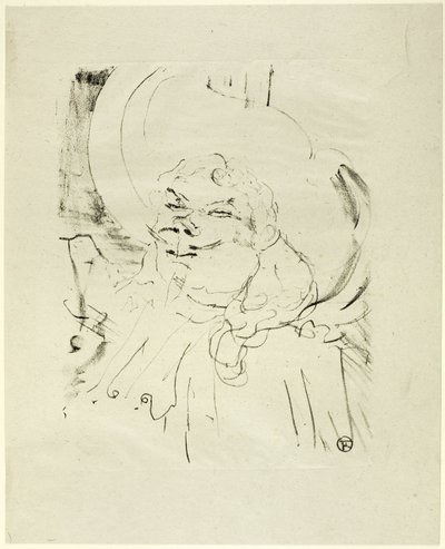 Coquelin Starszy, z Treize Litographies autorstwa Henri de Toulouse Lautrec