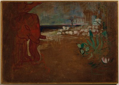 Indyjskie dekoracje do „Terracotta Cart”, model zestawu do Théâtre de l