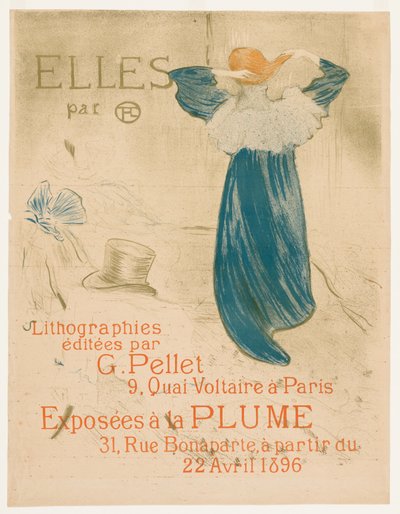 Elles: Frontyspis, 1896. autorstwa Henri de Toulouse Lautrec