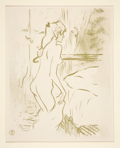 Etiuda de femme (Studium kobiety) autorstwa Henri de Toulouse-Lautrec