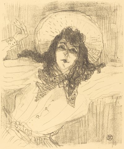 Ewa Lavalliere, 1896. autorstwa Henri de Toulouse Lautrec