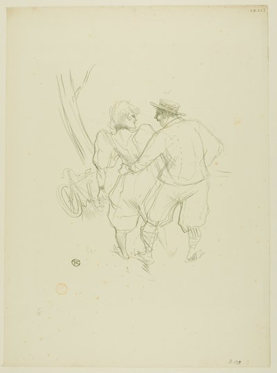 Floréal, z Melodii Désiré Dihau autorstwa Henri de Toulouse Lautrec