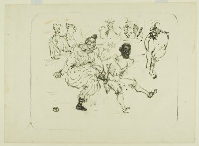 Footit i czekolada autorstwa Henri de Toulouse Lautrec