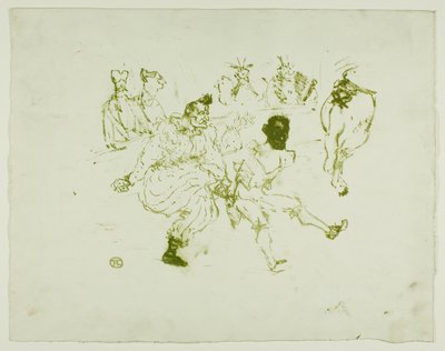 Footit i czekolada autorstwa Henri de Toulouse-Lautrec