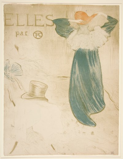 Frontyspis dla Elles autorstwa Henri de Toulouse-Lautrec