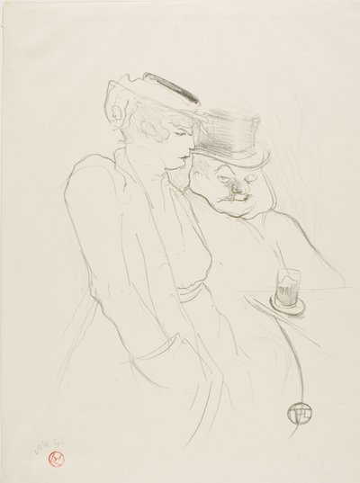 Po czterdziestce autorstwa Henri de Toulouse Lautrec