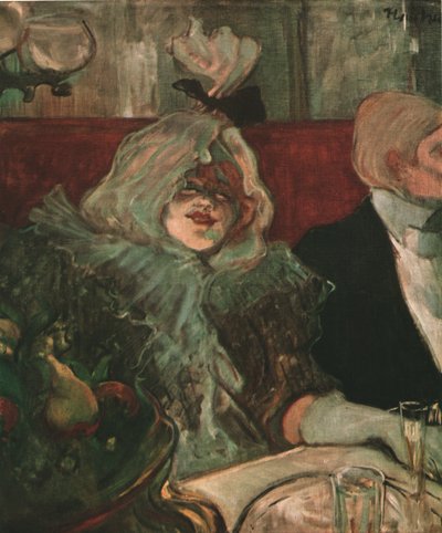 „W prywatnej jadalni w Rat Mort”, c1899, 1952. autorstwa Henri de Toulouse Lautrec