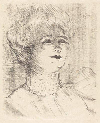 Jeanne Hading, 1896. autorstwa Henri de Toulouse Lautrec