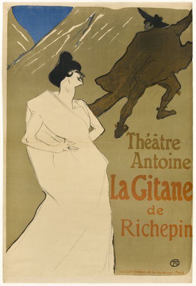 Die Zigeunerin von Henri de Toulouse-Lautrec