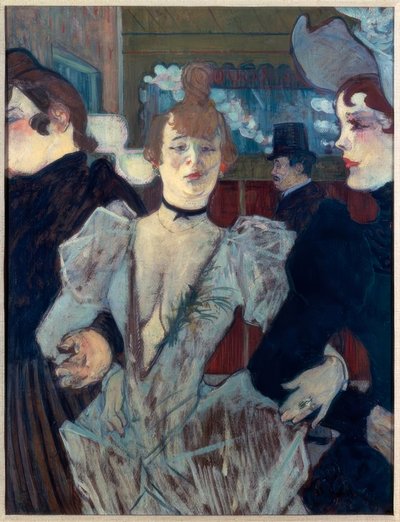 La Goulue w Moulin-Rouge autorstwa Henri de Toulouse Lautrec