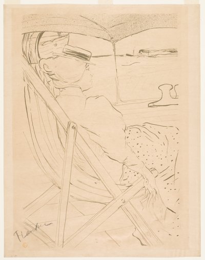 Pasażerka 54 autorstwa Henri de Toulouse-Lautrec
