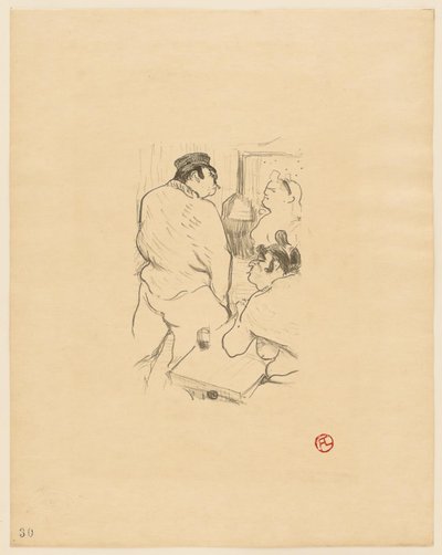 Der Schrecken von Grenelle von Henri de Toulouse-Lautrec