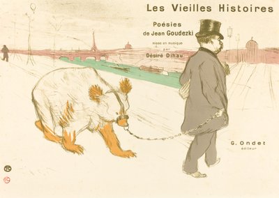 Stare historie (okładka/frontyspis) autorstwa Henri de Toulouse Lautrec