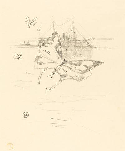 Motyle autorstwa Henri de Toulouse Lautrec