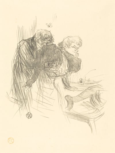 stare motyle autorstwa Henri de Toulouse Lautrec