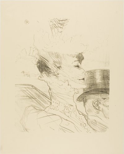 Louise Balthy, z Treize Litographies autorstwa Henri de Toulouse-Lautrec