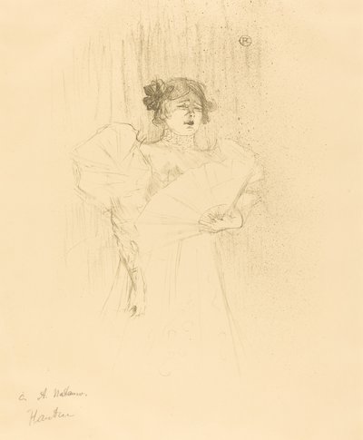 Luce Myres von vorne von Henri de Toulouse Lautrec
