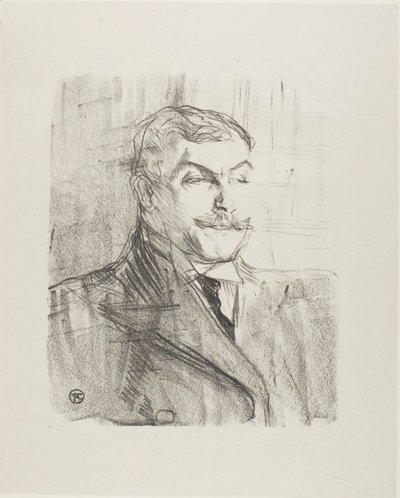 Lucien Guitry, z Treize Litographies autorstwa Henri de Toulouse-Lautrec
