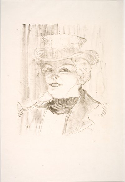 Madame Rejane autorstwa Henri de Toulouse-Lautrec