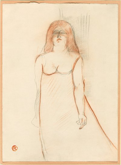 panna Cocyte autorstwa Henri de Toulouse Lautrec