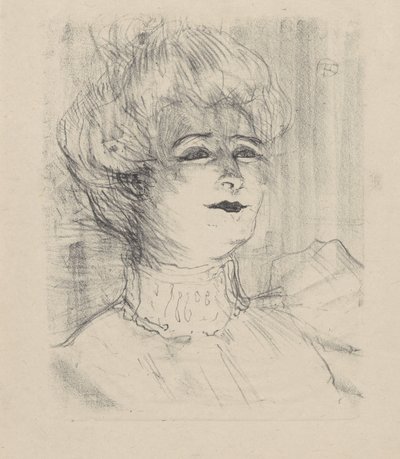 Marie-Louise Marsy, 1898., 1898. autorstwa Henri de Toulouse Lautrec