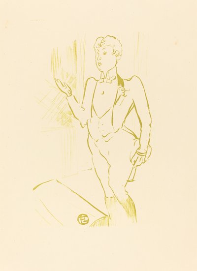 Mary Hamilton autorstwa Henri de Toulouse-Lautrec