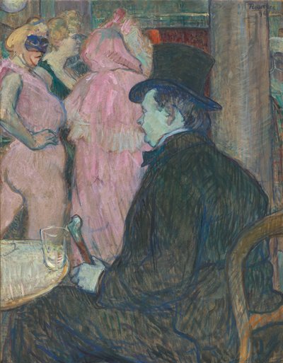 Maxime Dethomas autorstwa Henri de Toulouse Lautrec
