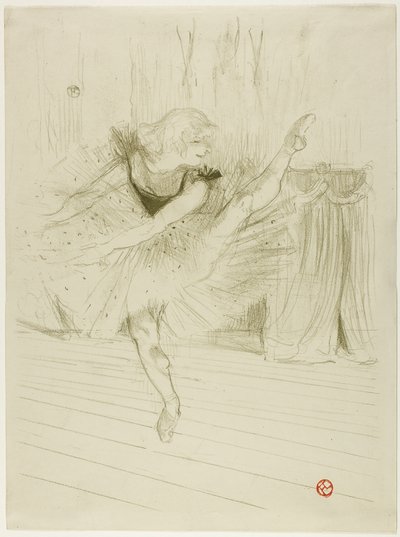 Miss Ida Heath, angielska tancerka autorstwa Henri de Toulouse-Lautrec