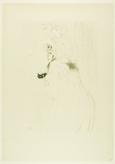 Panna May Belfort kłania się autorstwa Henri de Toulouse Lautrec